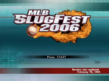 MLB SlugFest 2006 (USA) screen shot title